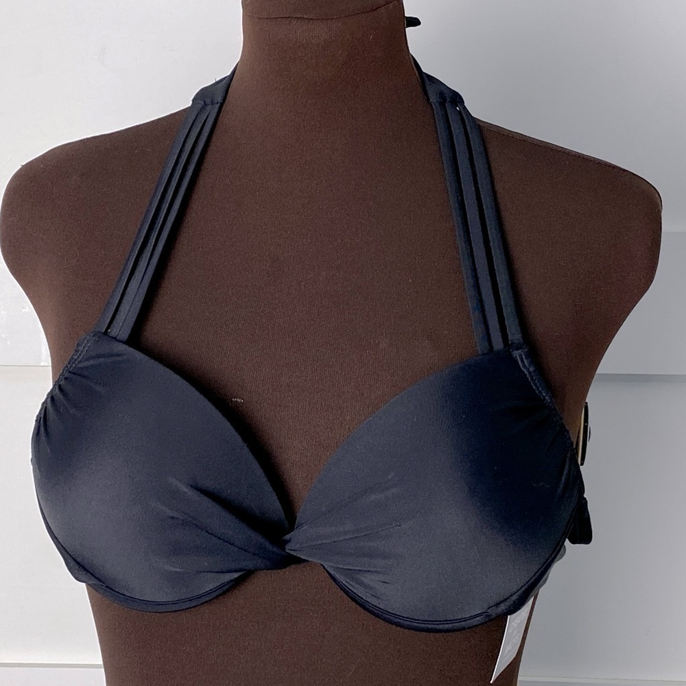 California Waves Molded Cup Bikini Top, Created for Macy's Sz Medium